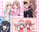 アイコン制作・サムネ制作承ります 最短1日納品！かわいい絵柄のイラストをお届けします！ イメージ1