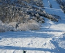 スキー、スノーボードの空撮の方法を教えます (特別な申請を行うことで可能となっております) イメージ1