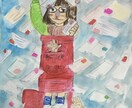 あなたの似顔絵を元にアナログイラストにします 普通の似顔絵イラストでは満足しえない方へ イメージ8