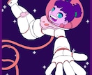 カラーイラスト売ります 漫画、アニメ好きイラスト描きます。 イメージ4