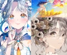 心に残る世界でひとつの素敵なイラストをご制作します MV、サムネイル、配信用立ち絵など！イメージを形にします。 イメージ3