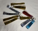 コンサート　銀テープ　キーホルダーに加工します 思い出の銀テープを持ち歩けるようにキーホルダーに加工します イメージ3