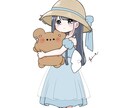 麦わら量産イラストお描きします サンプルから選ぶと割安で！オプションでさらに理想に近く！ イメージ10