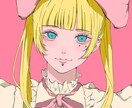 シンプルでリアル調だけど個性的なイラストを描きます 似顔絵やイメージしてる人物をもっと魅力的に描いて欲しい方へ イメージ1