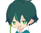 かわいいデフォルメミニキャライラスト制作します ミニチュア背景や表情差分など用途に合わせて提案します イメージ2