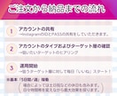 Instagramいいね運用代行を１か月提供します ターゲットユーザーへのいいね代行！集客アップを狙います イメージ2