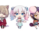 YouTubeスタンプ、ちびキャラ描きます ギャル、ヤンキー、獣人、ケモノ、ケモミミキャラが得意です！ イメージ5