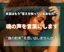魂の霊数鑑定書あなたの魂の声を言葉にします あなたが生まれる前に決めてきた人生のシナリオを思い出すヒント イメージ3