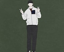 カワイイイラストお描きします SNSアイコン･ロゴ化に！プレゼントにもどうぞ！ イメージ2
