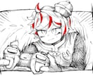 どんな絵でも2000円で描きます アイコン　ヘッダー　サムネイル　TRPG ゲーム　一枚絵 イメージ3
