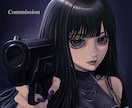 ダーク・儚い世界観のイラスト描きます 一枚絵、アイコン、サムネイル等お気軽にご相談ください！ イメージ9