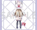 表情パーツ分け済ネコミミ少女立ち絵を販売しますます パーツを組み合わせて自由に表情差分を作れます イメージ2