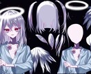 Vtuber向け✦パーツ分けキャラクター制作します かわいい✦かっこいいどちらもお任せください! イメージ3