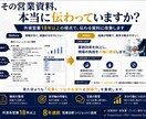 想いが伝わる営業資料を作成します 思考の整理から一緒に行い、“伝わる提案”に変えます。 イメージ1