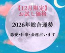 2026年あなたの全体運勢タロット数秘鑑定します 転機が分かる人生の流れを徹底リーディング イメージ1