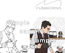 オシャレなイラスト（線画）をお描きします お気に入りの画像を素敵なイラストにしてみませんか？ イメージ6