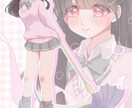 絵柄➁┊アイコン・夢絵お描きします グッズ用イラスト・アイコン・夢絵・立ち絵 など イメージ3