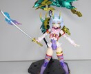 美少女プラモデル制作代行します オリジナルカラー等、好みの色に塗装します。 イメージ4