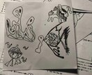 絵を描きます 友達の写真やペットのプレゼントとして似合う^ ^ イメージ4