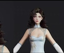 Vtuber向け3Dモデル制作しますます VRChat・Unity対応、商用ライセンス付 イメージ6