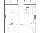 一級建築士が店舗のレイアウト図面作成します 限られた面積でも席数・動線を考えた最適プランを作成します！ イメージ8