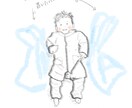 赤ちゃんの鉛筆似顔絵を描きます ご出産のお祝いに喜ばれています イメージ7