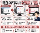 オーダーメイドでシステムを開発します 要件が曖昧でもOK｜設計・開発・公開まで一括対応 イメージ9