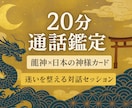 龍神カードで今の流れを整えます 過去と現在を読み解き本音に寄り添う通話鑑定 イメージ1