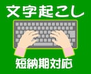 動画・音声データを丁寧に文字起こしします 10分1000円から。テロップ・資料作成をお手伝い。 イメージ1