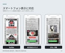 個人活動・イベント向けのWebサイトを作ります 個人活動・イベント・ポートフォリオの告知ページを丁寧に制作 イメージ3