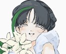 SNSアイコン、立ち絵お描きします かわいい女の子を丁寧に描かせていただきます！ イメージ1