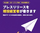 現役経営者が代筆｜戦略的プレスリリースを執筆します 経営視点で「社会性」を言語化。伝わる文章で企業価値を高めます イメージ1