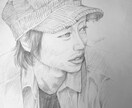 シャーペン画【似顔絵】描きます 温かみのあるアナログイラストになります。 イメージ3