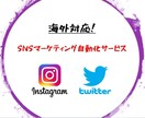 海外も対応！ツイッター、インスタ運用を自動化します 【コンサル付】ドイツ在住のマーケターによる、SNS集客術 イメージ1