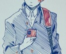 アナログイラスト承ります あなたのイメージから1枚絵を制作します イメージ3