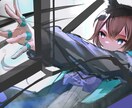 アイコンやバストアップイラストお描き致します かっこいい系、可愛い系などご希望のイラストお描き致します イメージ1