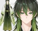 男性向け高品質デビューVtuberモデル制作します 著作権譲渡！修正無制限！高品質！初心者でも安心！一括制作！ イメージ4