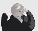 地雷系厚塗りイラスト(似顔絵◎)ます あなたの自撮りやキャラデザを写実・アニメ寄りに描きます イメージ6