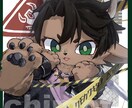 重厚なテイストのアイコンを作成します ☆かっこいいイラストからかわいいイラストまで☆ イメージ4