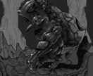 RPG素材、神話モンスターを提供出来ます TRPGやRPG、動画、小説の挿絵にも使えます。 イメージ6