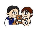 ゆるかわいい結婚式イラスト描いてます あなただけのウェディングイラスト作成のお手伝いをします♪ イメージ2