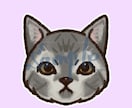 SNS、ブログに！ペットの似顔絵アイコン制作します クレヨンタッチの可愛らしいペットのアイコンを低価格で☆ イメージ3