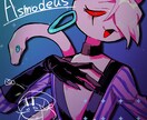 記念日や企画向けの一枚絵を制作します 自創作やTRPG、Vtuberさんなどお描きします! イメージ2