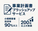 事業計画書ブラッシュアップします お急ぎの方も是非！実績豊富な行政書士法人が添削します！ イメージ1