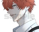 SNS用イラスト作成します 【バストアップサイズ】カラーイラスト作成 イメージ2