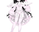 全身イラストを制作します ♡唯一無二の甘くて苦い世界観♡ イメージ5