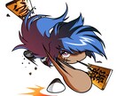 90年代アニメ風似顔絵描きます シティーポップなものでも可能です。 イメージ6
