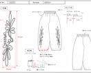 作りたいアイテムの仕様書を、丁寧に書きます オールアイテム対応可能です！バッグも可能です！ イメージ3