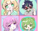 あなただけのゆるかわデフォルメアイコン描きます ゆるかわデフォルメでつくる、あなただけのアイコン イメージ1