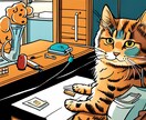 激安でイラストを作成します ミニキャラ、アニメ風のイラスト作成します！ イメージ5